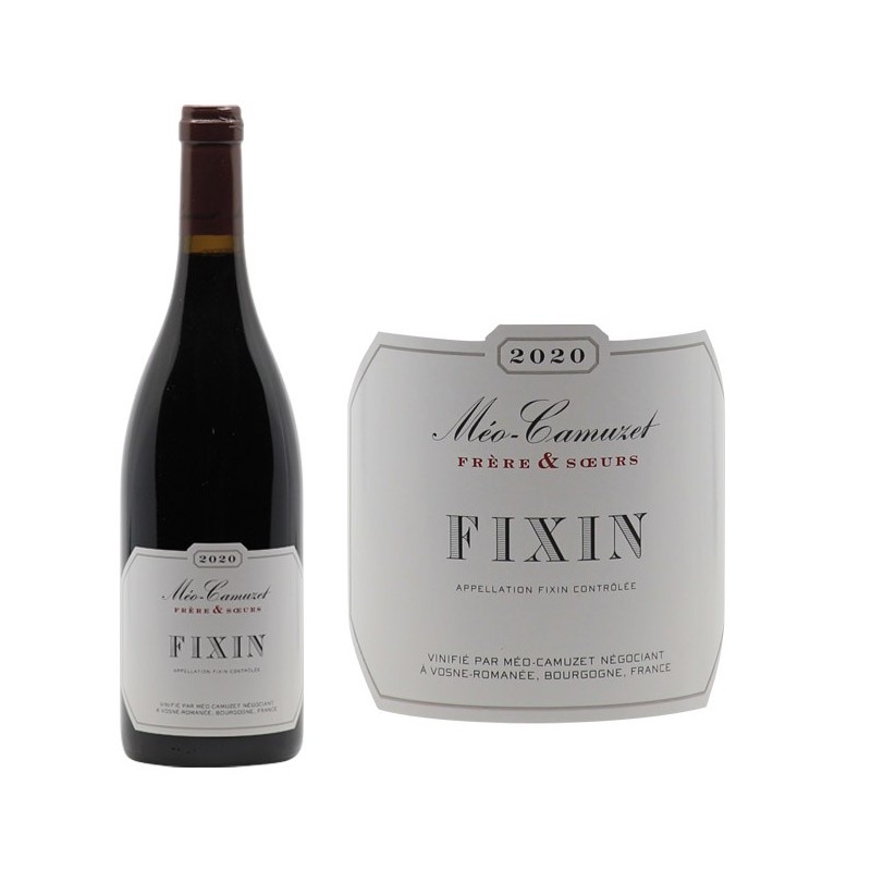 Fixin 2020 MéoCamuzet Frère&Soeurs Côte de Nuits Vin Rouge