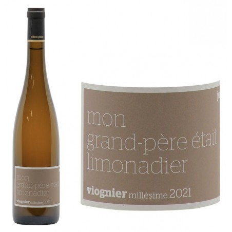 Vin de France Viognier "mon grand-père était limonadier"