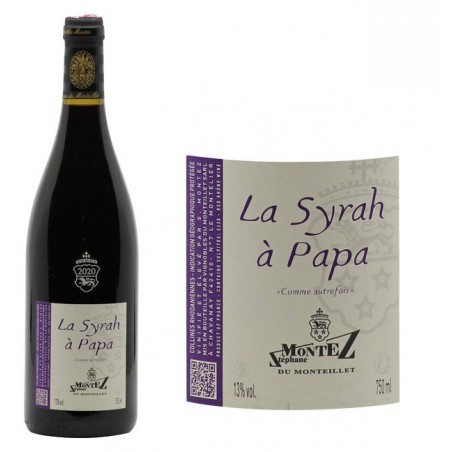 Vin de France Syrah "La Syrah à Papa"