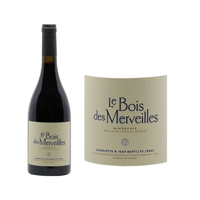 Minervois "Le Bois des Merveilles" 2018 Domaine JeanBaptiste Senat