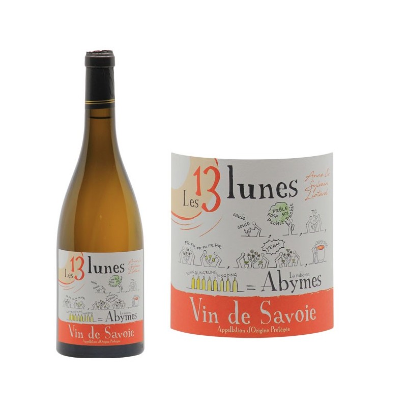 Vin de Savoie Abymes "La Mise en Abymes" 2021 Les 13 Lunes Savoie Vin Blanc Grands