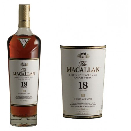 Whisky The Macallan 18 ans Sherry Oak