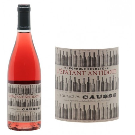 Vin de France Rosé "L'Epatant Antidote à la Chaleur du Causse"