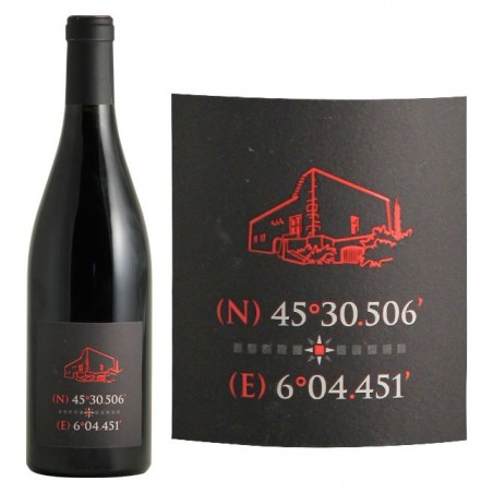 Vin de Savoie Arbin Mondeuse "(N) 45°30.506' (E) 6°04.451'"