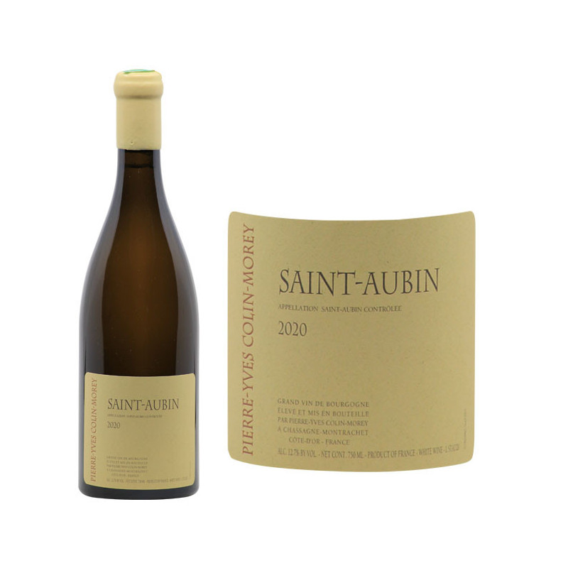 SaintAubin 2020 PierreYves ColinMorey Côte de Beaune Vin Blanc