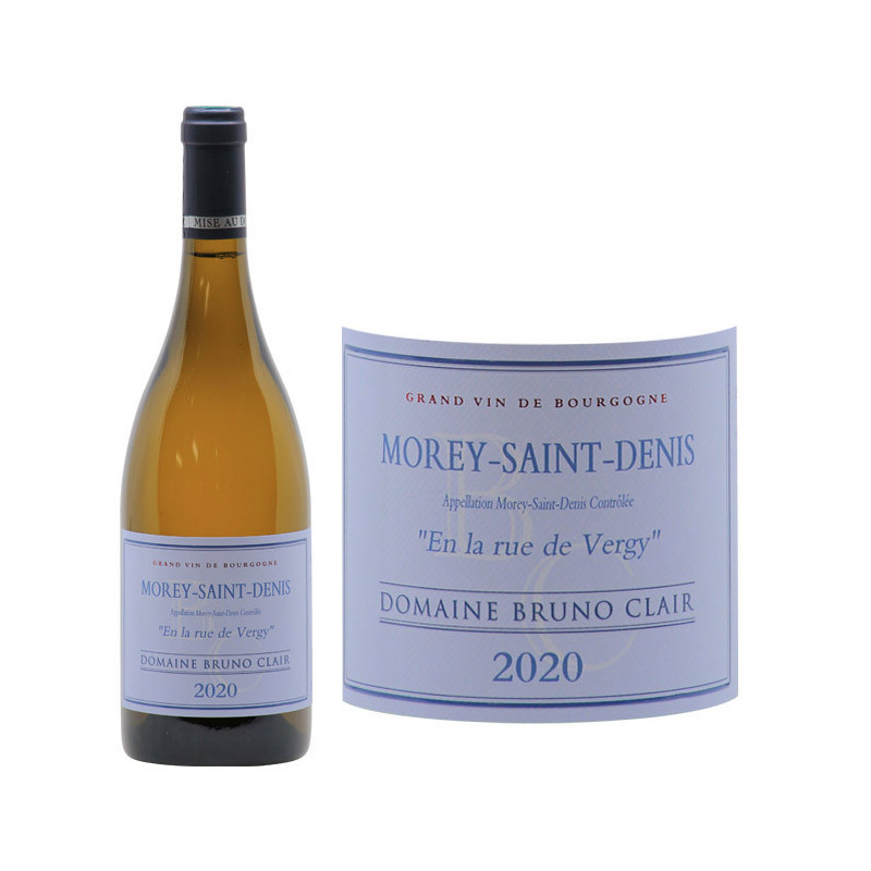 MoreySaintDenis Blanc En La Rue de Vergy 2020 Domaine Bruno Clair