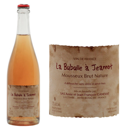 Vin de France Pétillant Naturel "La Bubulle à Jeannot"
