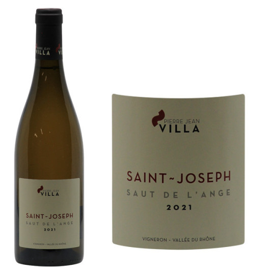 SaintJoseph Blanc "Saut de l'Ange" 2021 Domaine PierreJean Villa Rhône Septentrional Vin