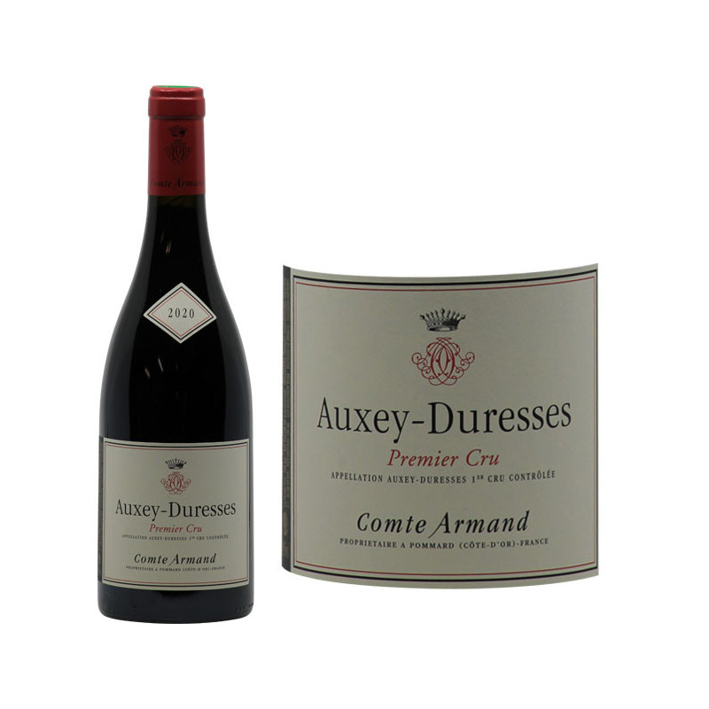Auxey-Duresses 1er Cru Rouge 2020 - Domaine Comte Armand - Côte de ...