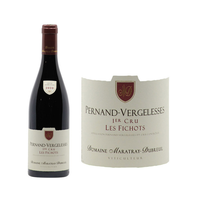 Pernand-Vergelesses 1er Cru Les Fichots 2020 - Domaine Maratray ...