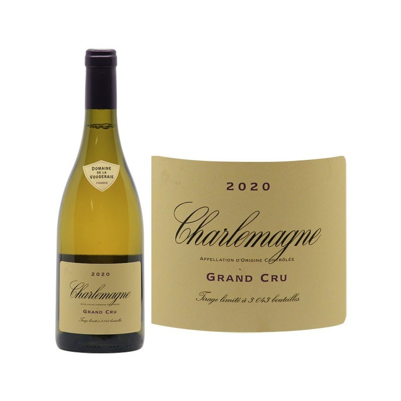 Charlemagne 2020 Domaine de la Vougeraie Côte de Beaune Vin Blanc