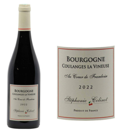 Bourgogne Coulanges-La-Vineuse "Au Coeur de Framboise"