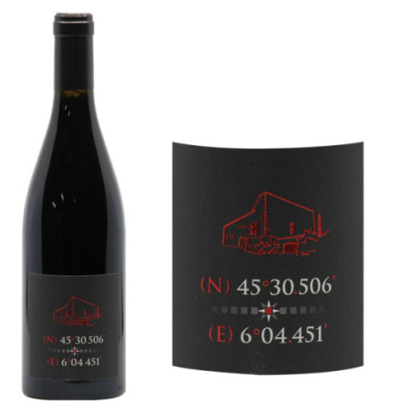 Vin de Savoie Arbin Mondeuse "(N) 45°30.506' (E) 6°04.451'"