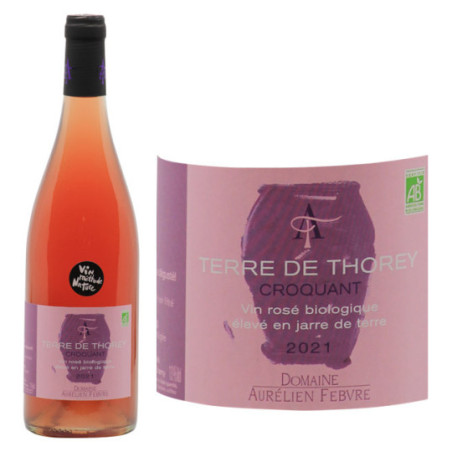 IGP Côteaux de l'Auxois Rosé "Terre de Thorey Croquant"