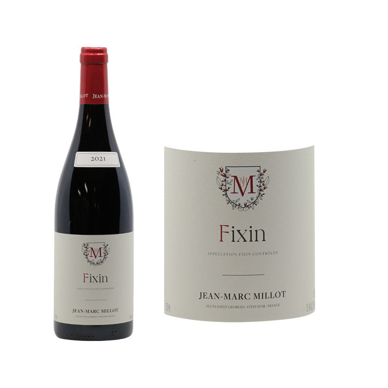 Fixin 2021 JeanMarc Millot Côte de Nuits Vin Rouge Grands