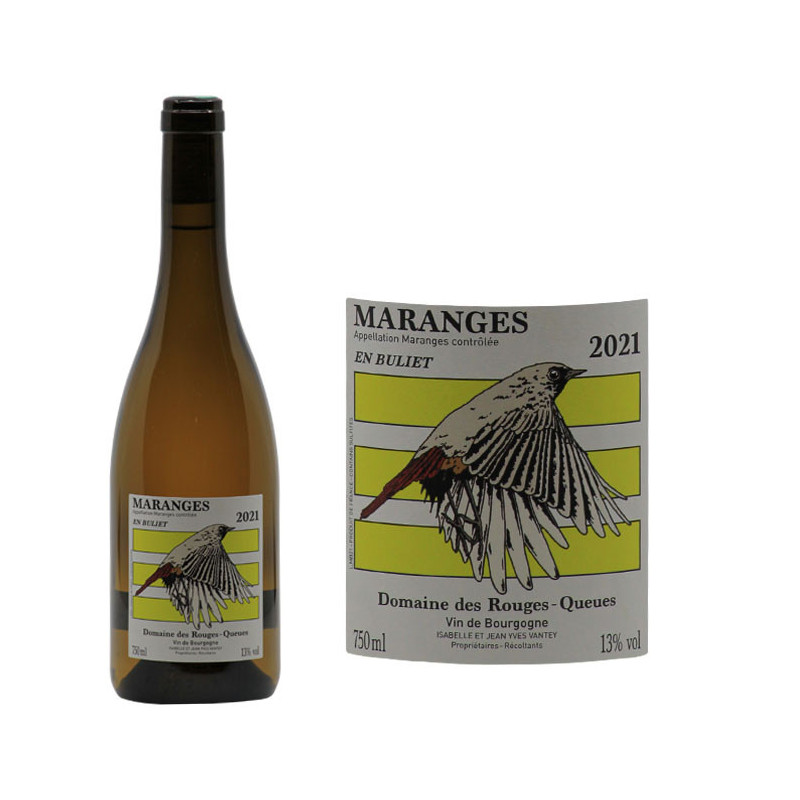 Maranges Blanc 2021 - Domaine des Rouges-Queues - Côte de Beaune - Vin ...