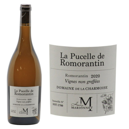 Vin de France Blanc "La Pucelle de Romorantin"