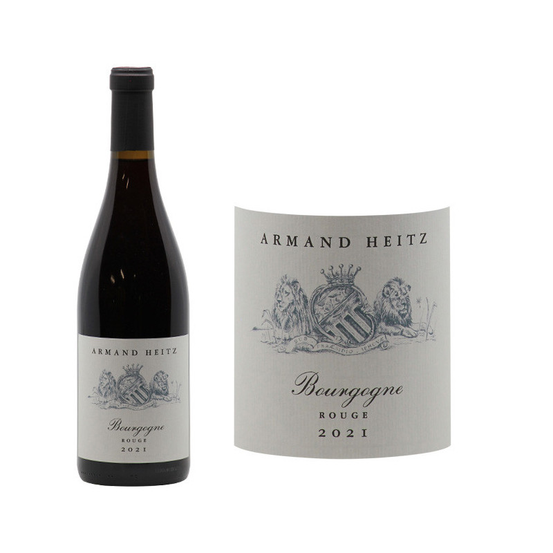 Bourgogne Pinot Noir 2021 - Armand Heitz - Bourgogne - Vin Rouge ...