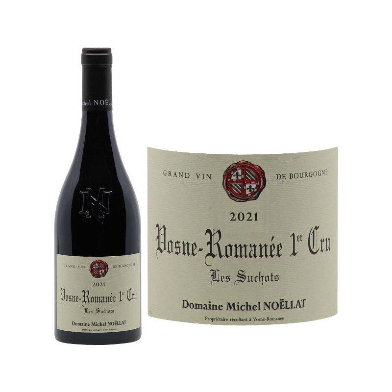 VosneRomanée 1er Cru Les Suchots 2021 Domaine Michel Noëllat Côte de Nuits Vin Rouge