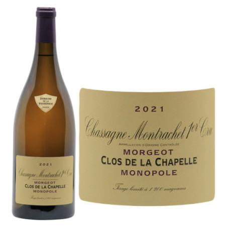 Chassagne-Montrachet 1er Cru Blanc Morgeot 'Clos de la Chapelle'