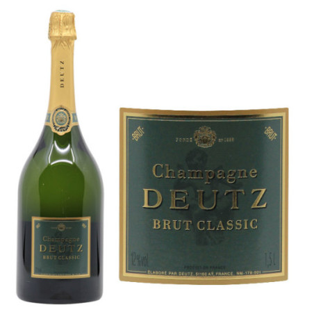 Champagne Deutz, Brut Classic - Champagne Brut au meilleur prix