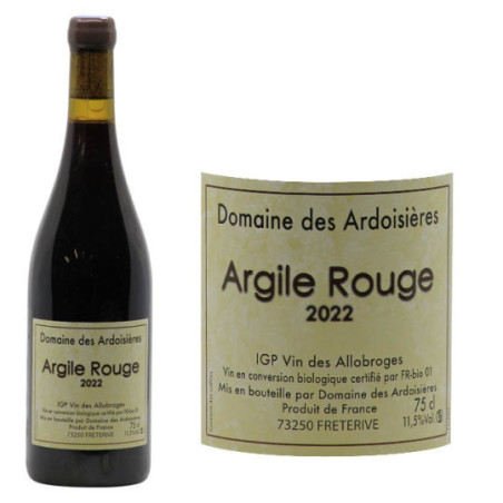 IGP Vin des Allobroges Rouge "Argile"