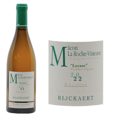Mâcon La Roche Vineuse Blanc "Levant" Vieilles Vignes