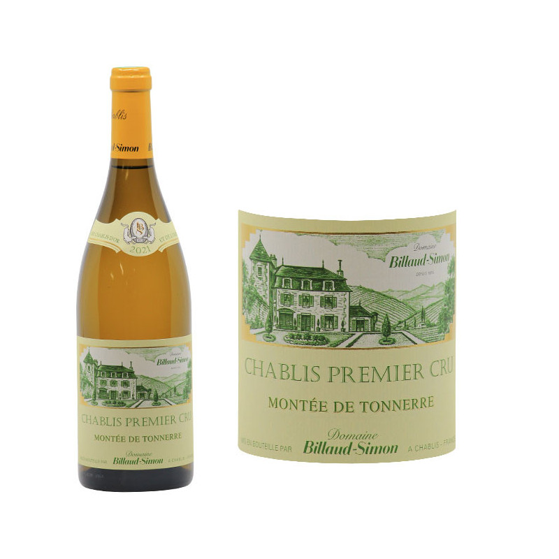 Chablis 1er Cru Montée de Tonnerre 2021 - Domaine Billaud-Simon ...