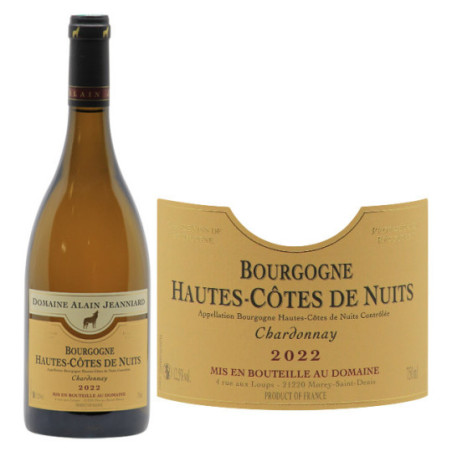 Bourgogne Hautes-Côtes de Nuits Blanc