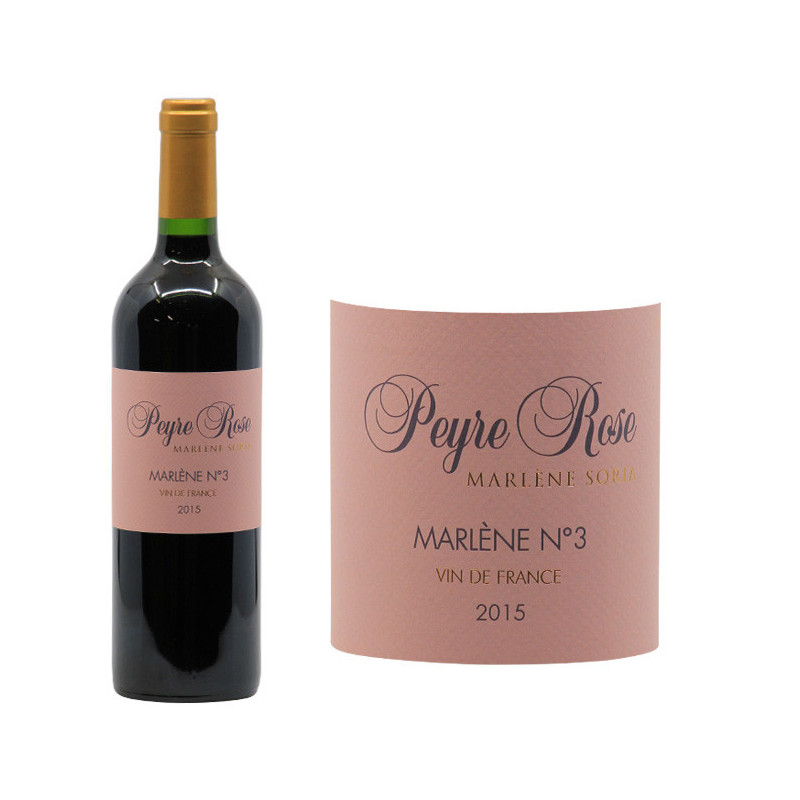 Vin de France Rouge "Marlène N°3"