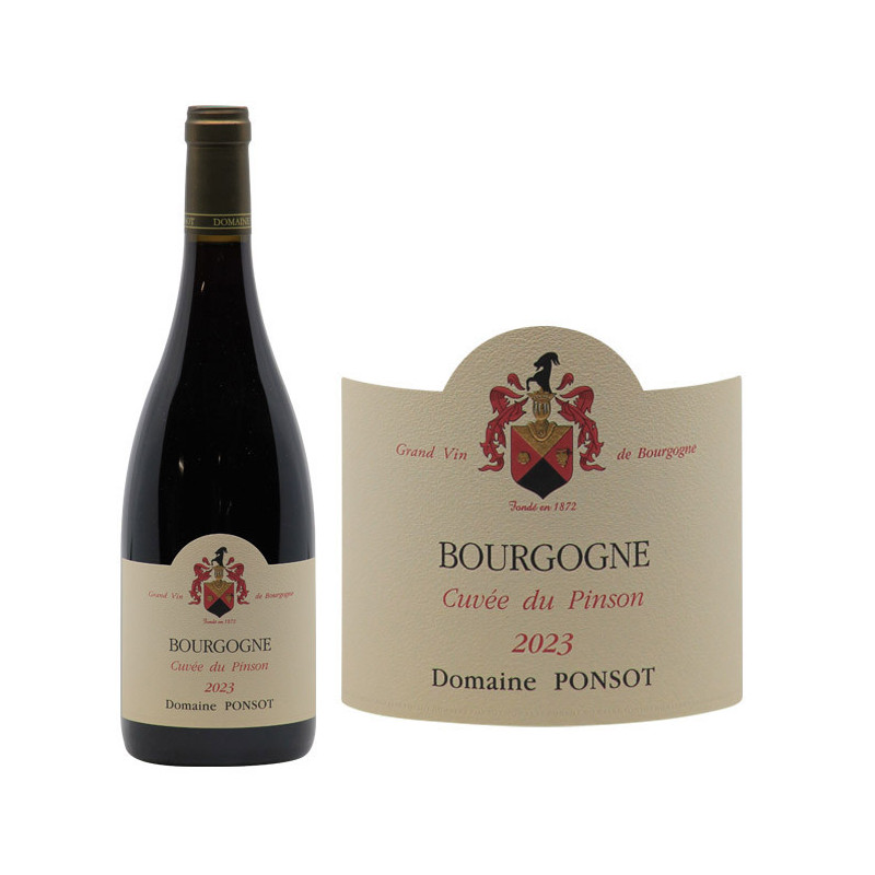 Bourgogne Pinot Noir "Cuvée du Pinson"