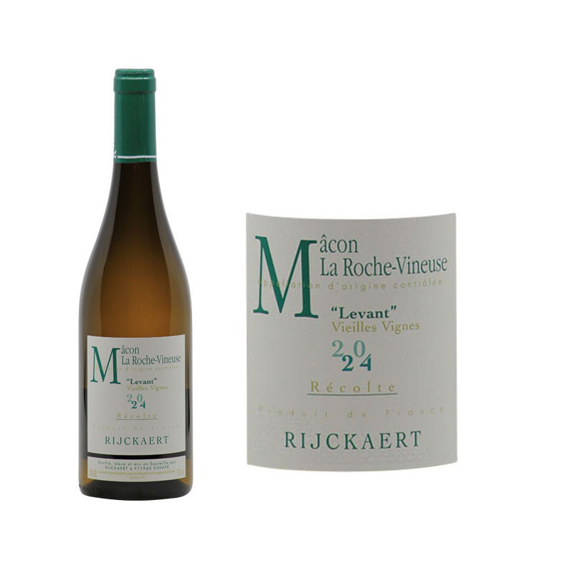 Mâcon La Roche Vineuse Blanc "Levant" Vieilles Vignes