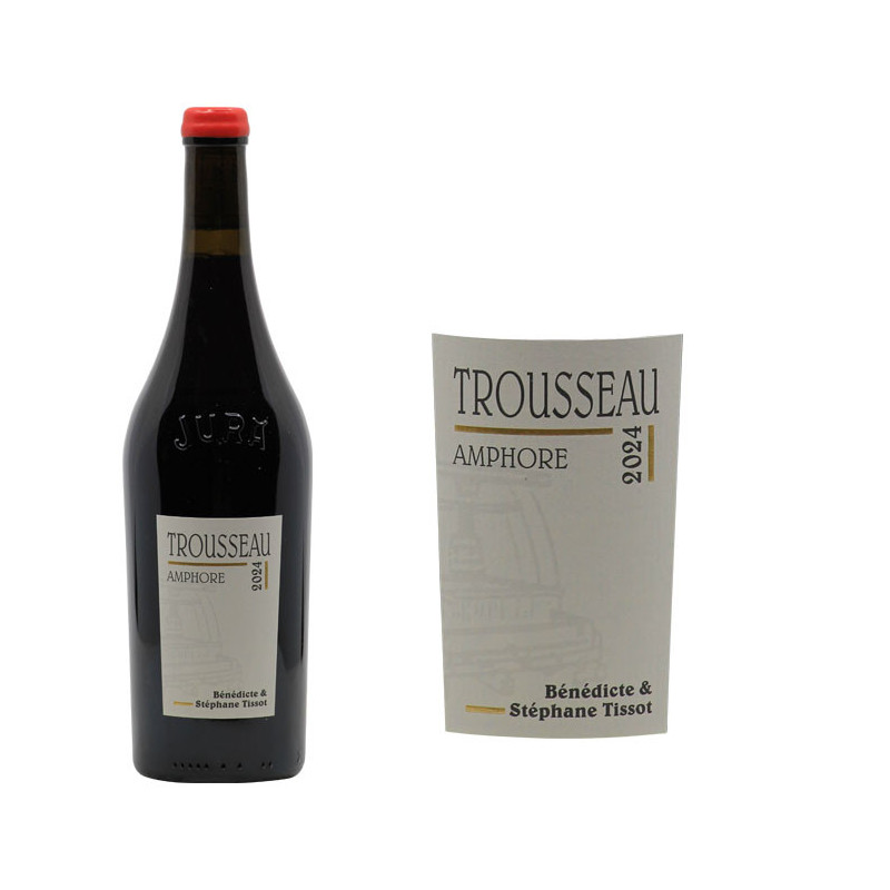 Arbois Trousseau "Amphore" Sans Soufre