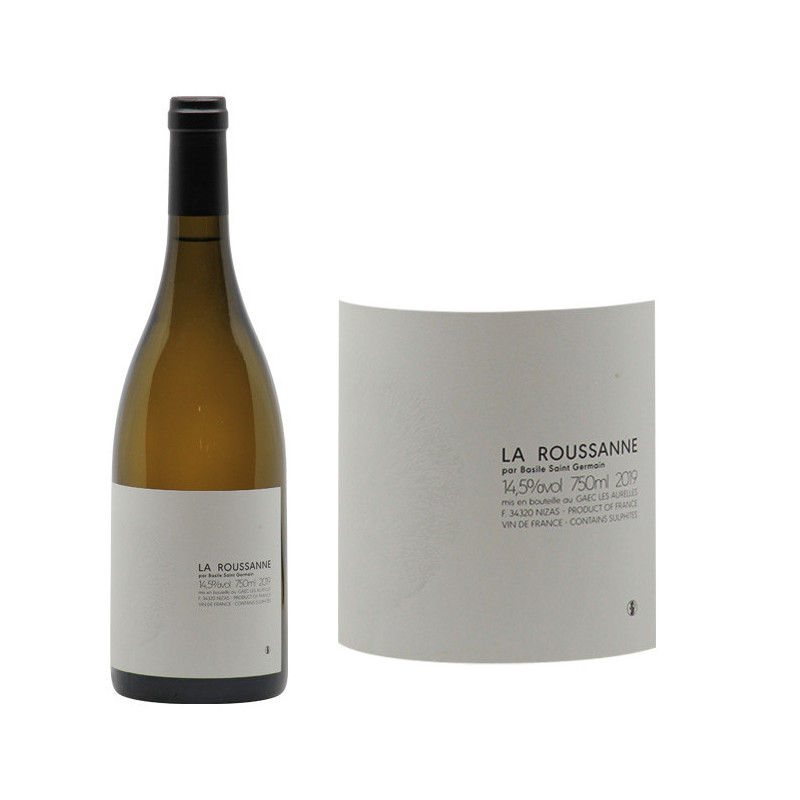 Vin de France Blanc "La Roussanne"