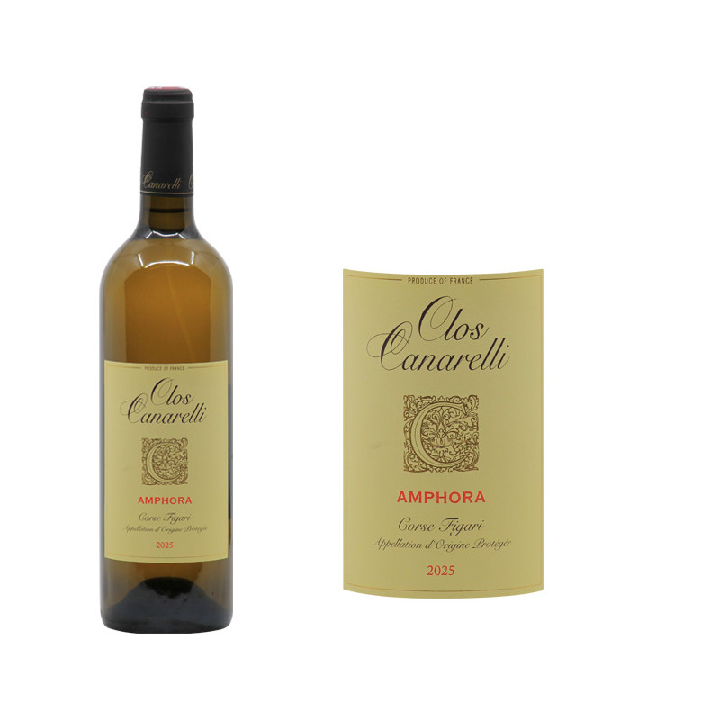Vin de Corse Figari Blanc "Amphora"