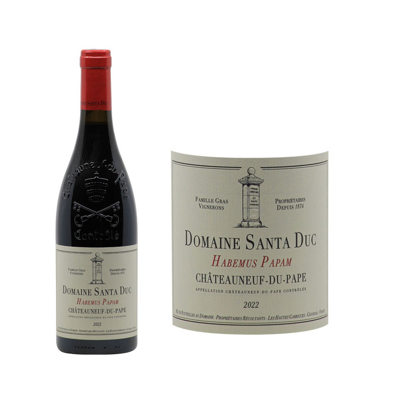 Châteauneuf-du-Pape "Habemus Papam"