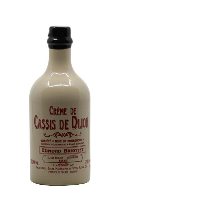 Crème de Cassis de Dijon - Cruchon en Grès