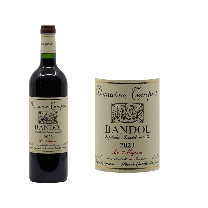 Bandol Rouge "La Migoua"