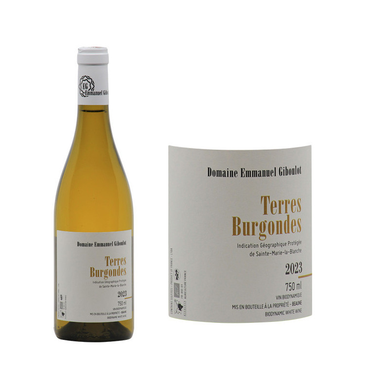IGP Sainte-Marie-la-Blanche Blanc "Terres Burgondes"